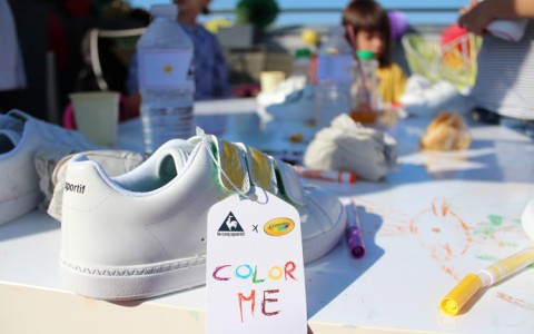 CRAYOLA LE COQ SPORTIF POP AND PARTNERS